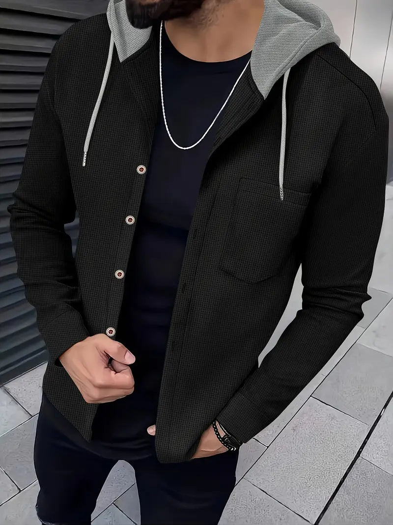 DARIEN – GIACCA CASUAL CON CAPPUCCIO E TASCA