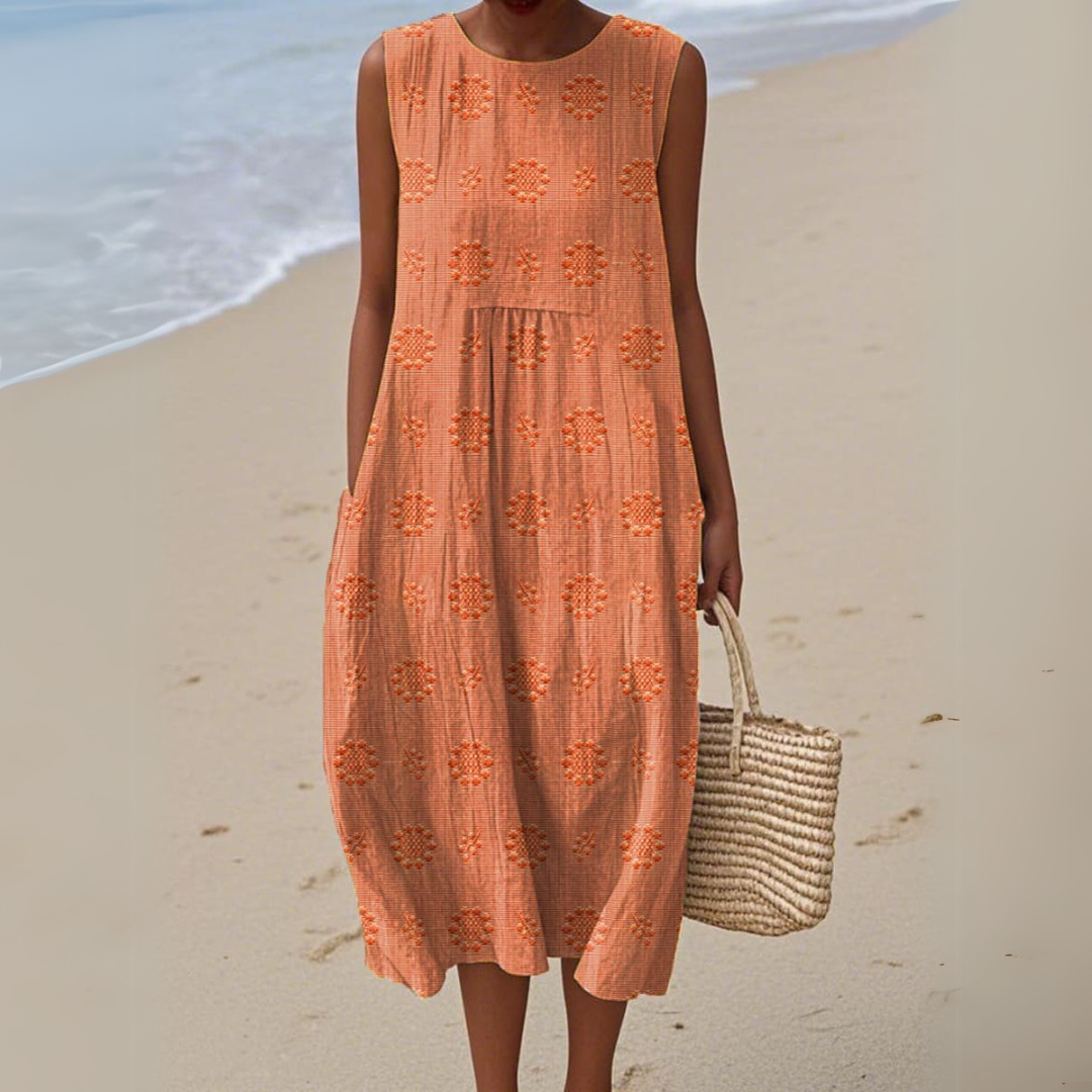 SERENYA – ABITO ESTIVO RICAMATO CON GRAZIA